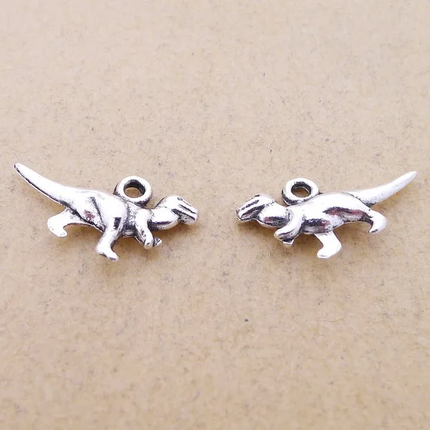 Новинка подвески в виде динозавра размером 11*21 мм из смешанного сплава цвет