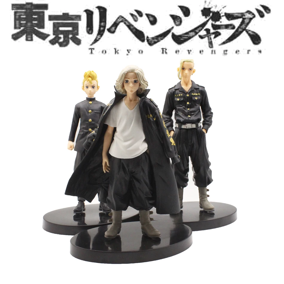 

Tokyo Revengers Anime Figures Hanagaki Takemichi Ryuguji Ken Baji Keisuke Matsuno Chifuyu Anime Action Figure Collectile Toys