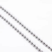 pareto 100meters 4mm stainless steel bead ball chain for custom jewelry diy making