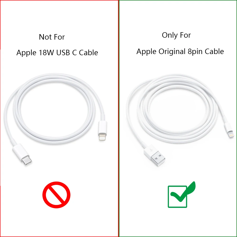 12 шт./компл. протектор трубки заставки Защитная крышка для Apple с разъемом Lightning