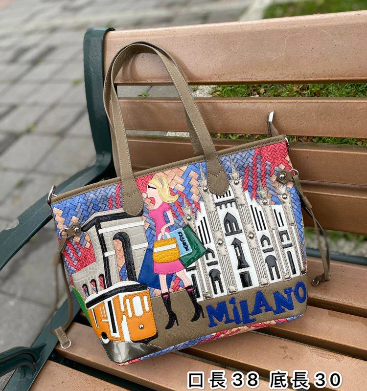 

iPinee New Arrival Daily Handbag Luxury Oxford Bag for Women Shoulder Tote Crossbody Hobo Zipper Pocket Charming Female