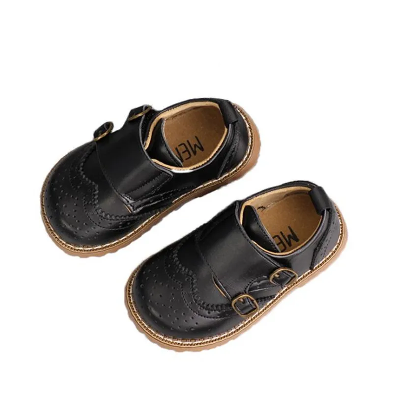 

New Spring Autumn Children Genuine Leather Shoes for Boys Girls Kids Soft Bottom Casual Outdoor Shoes Baby Sneakers