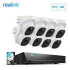 Reolink RLK16-800D8 8MP 4K Ультра камера HDD система 16ch PoE NVR и 8 ip-камеры с питанием по PoE Комплект наружного наблюдения