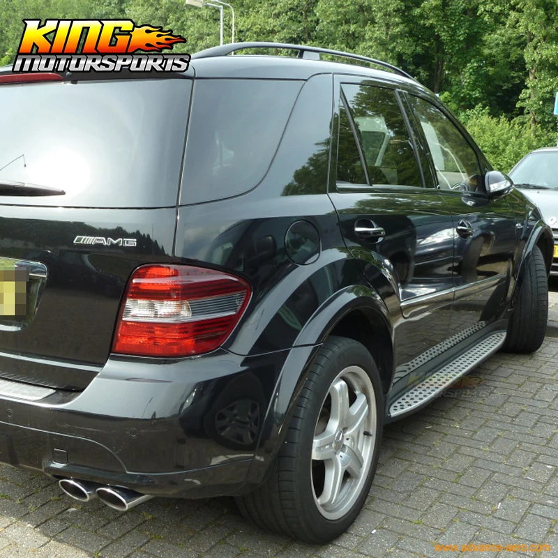 Подходит для 2006 2011 Mercedes Benz Class W164 OE style Running Board боковая ступенчатая панель|w164 running