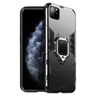 Противоударный чехол для iPhone 11 12 13 Pro Max 13Mini 12Mini 6 7 8 X защита от падения камеры армированный автомобильный Магнитный чехол с подставкой