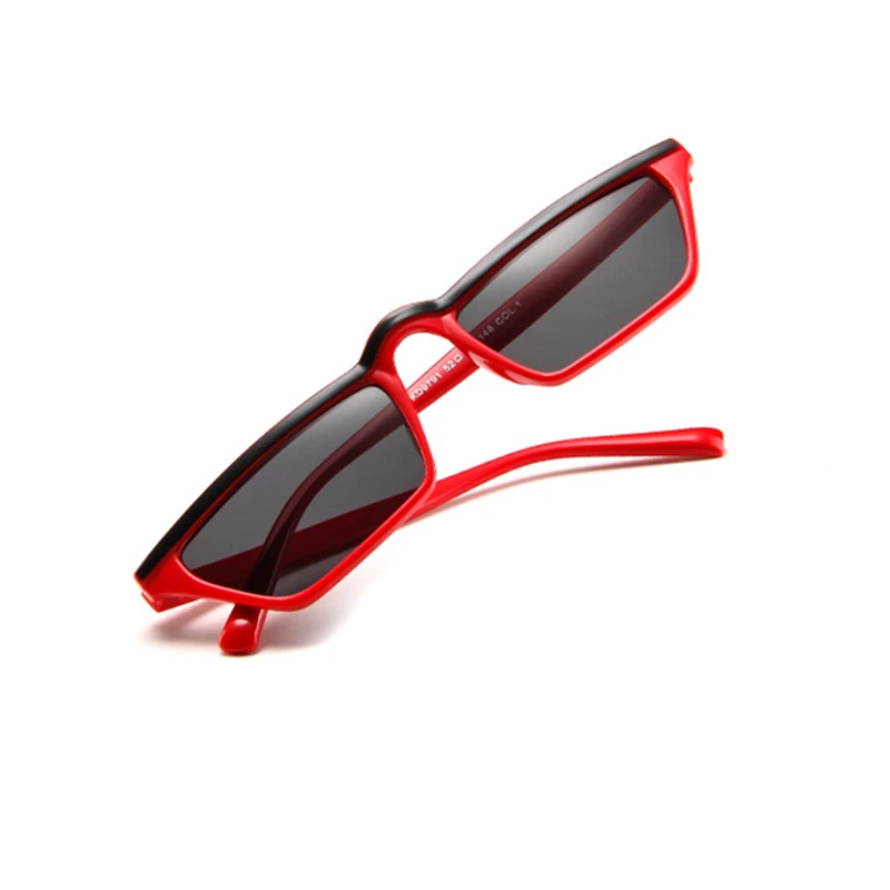 2019 кошачий глаз узкие очки женские брендовые дизайнерские белые солнцезащитные