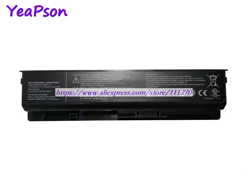 Аккумулятор Yeapson LB3211LK LB6211LK для ноутбука 10 8 В 4400 мАч | Компьютеры и офис