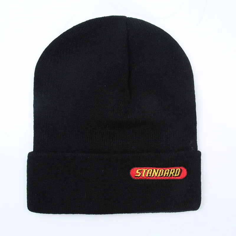

Women's Men's Hat Letter STANDARD Beanies Autumn Winter Hats For Women Girls Hip Hop Caps Bonnets Fashion Fall Knitted Hats 2021