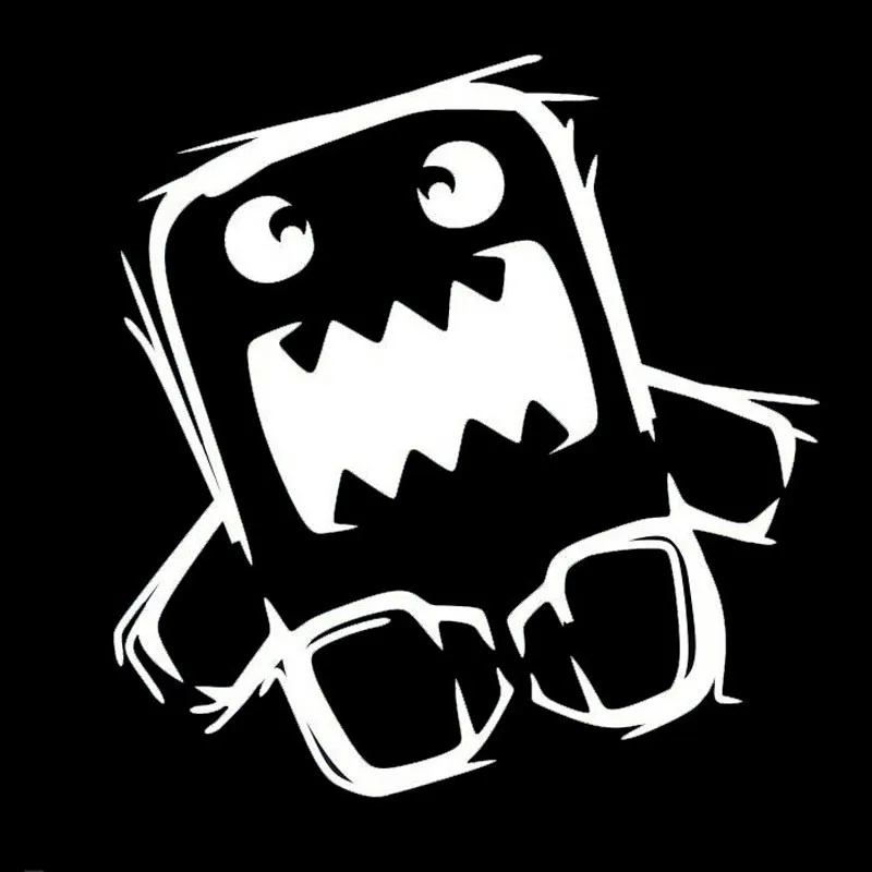 Стикеры для автомобиля Domo kun jdm hellafпышные Светоотражающие Водонепроницаемые