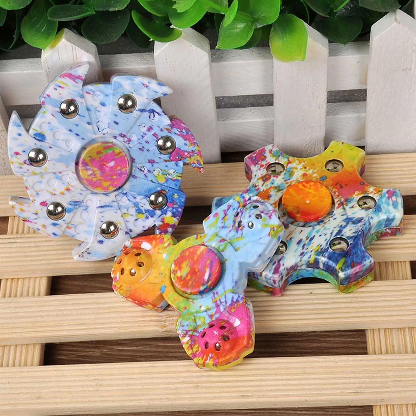 Креативный Спиннинг для снятия стресса инновационная цветопередача интересная