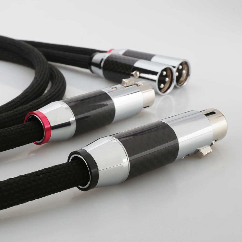 Высококачественный HI-End 48B HIFI посеребренный XLR штекер для соединения аудиокабеля |