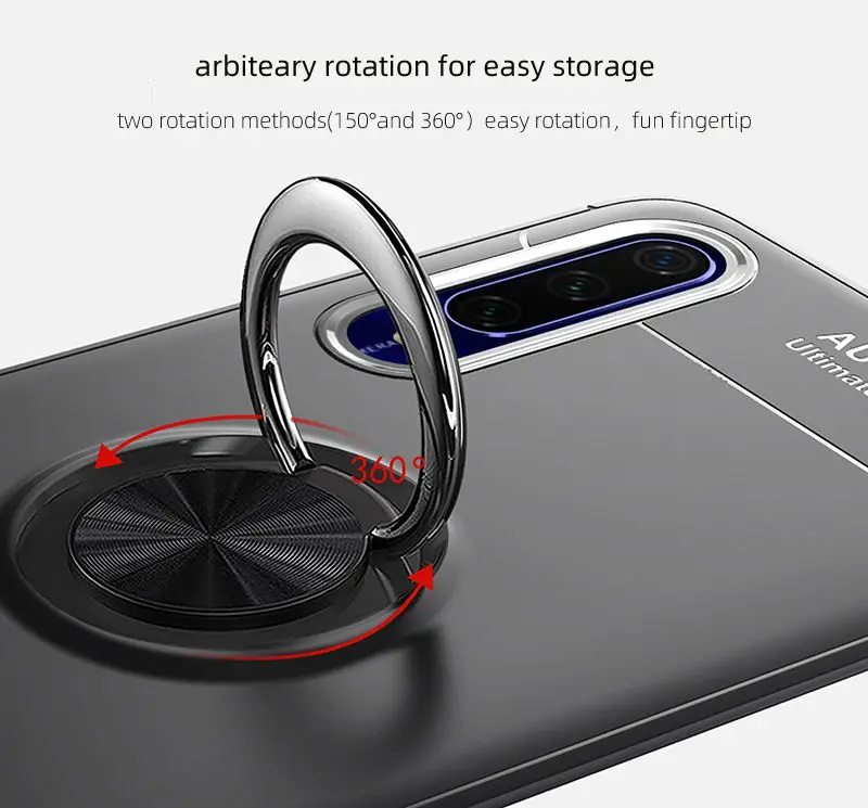 Для xiaomi 9 mi9SE MI8 8SE металлический Невидимый кольцевой кронштейн TPU чехол для xiaomi CC9 xiaomi CC9E Магнитный поглощающий чехол