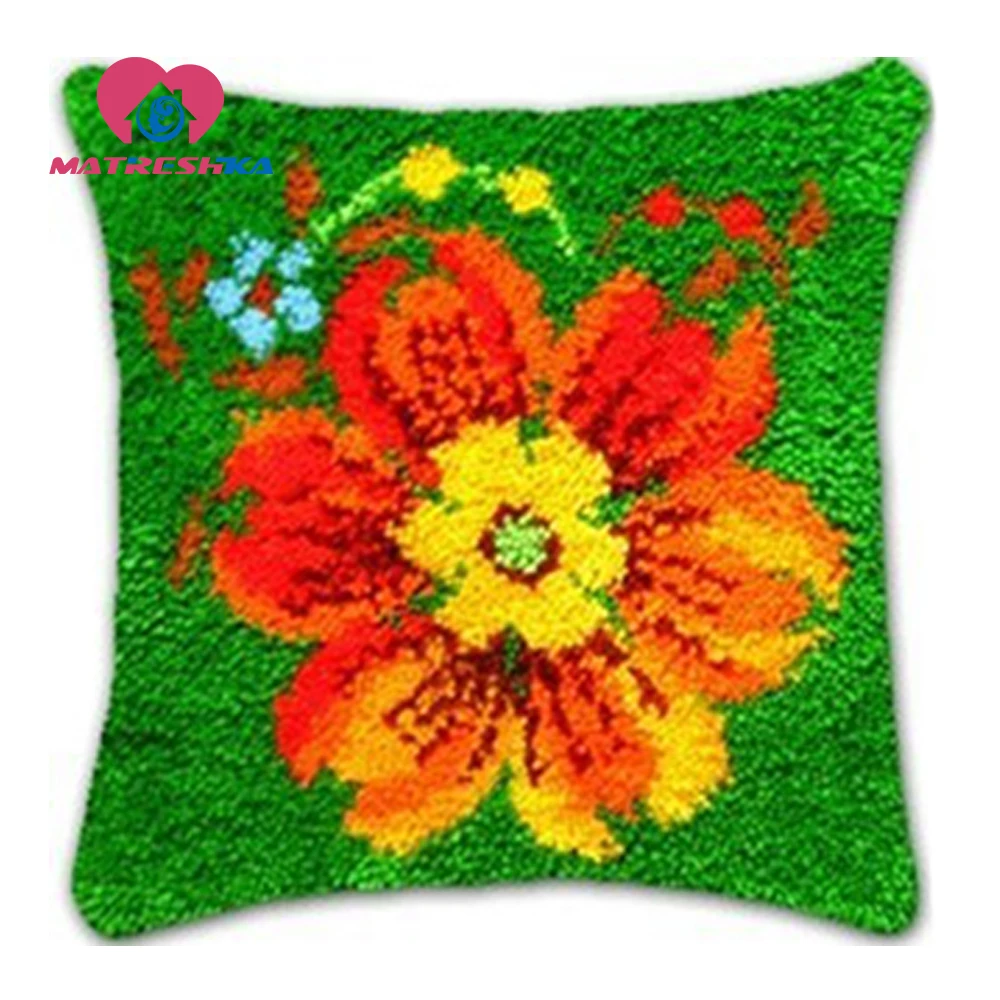 В форме цветов вышивка крестиком Подушка Сделай Сам ковер вышитые подушки наборы