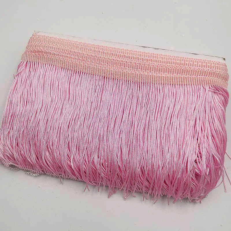 5-10 ярдов 15 см длинная бахрома кружевная кисточка из полиэстера обрезная лента