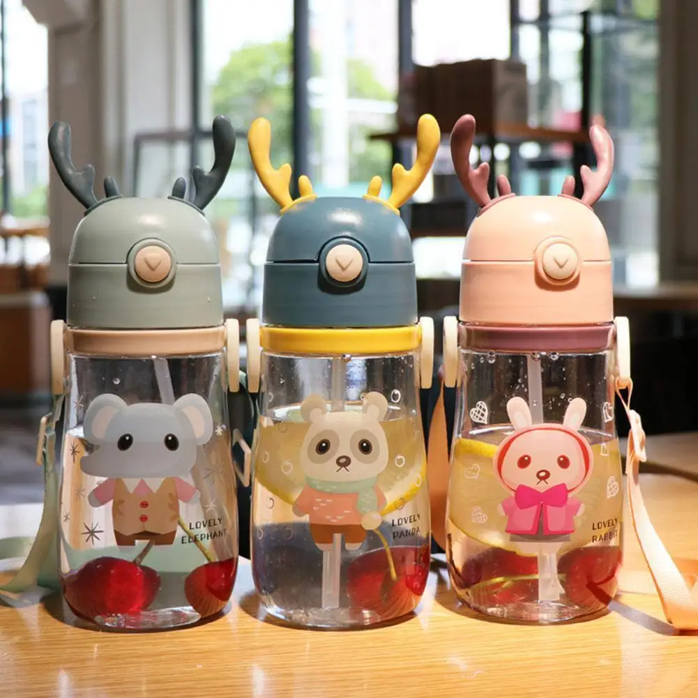 

Feeding Child Toddler Baby Drinking Water Cup Water Baby Straw Child Waterer Cup Drinking With Bottle Kobo Cup Kindergar O7M6