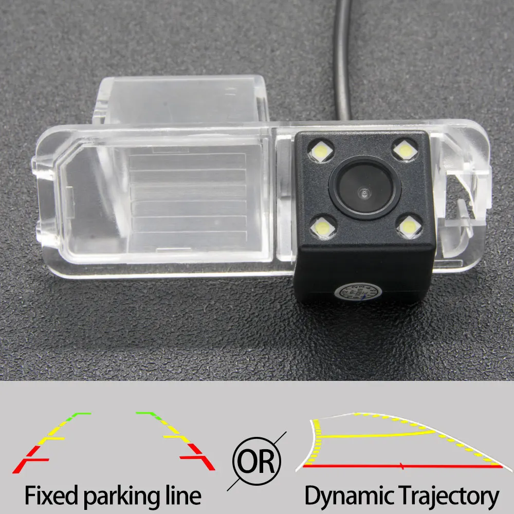Фиксированная или динамическая траектория заднего вида камера для Volkswagen VW Polo