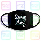 Sashay Away -Rupaul Drag Race геи ЛГБТ Pride Queen топ с девизом нахальная печать моющиеся дышащие многоразовые хлопковая маска для губ