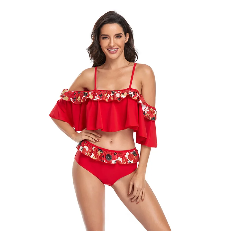 

Sexy swimsuit ladies floral swimsuit bikini swimming suit for women