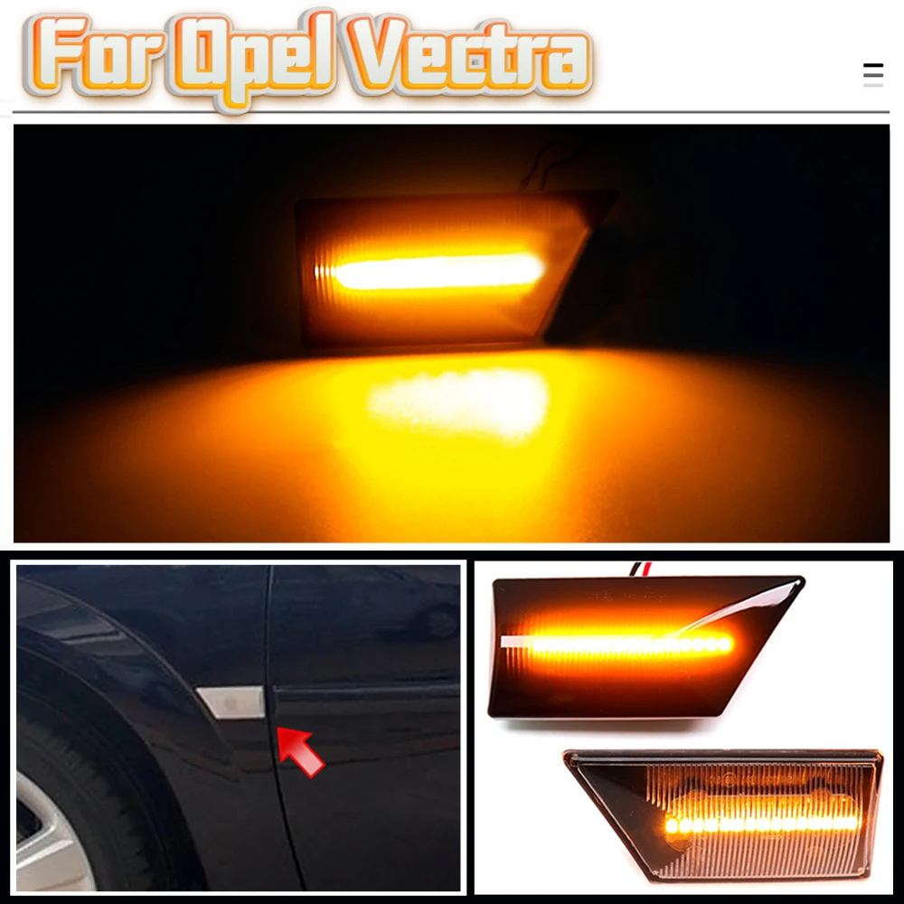 

2 шт., 12 В поворотники для OPEL Vectra C 01-08 Signum 03-08