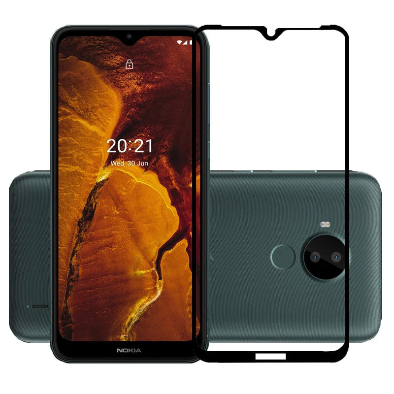 

25 Pcs/Lot Full Cover Screen Protector For NOKIA C30 Scratch Proof Protective Film Tempered Glass For NOKIA C30