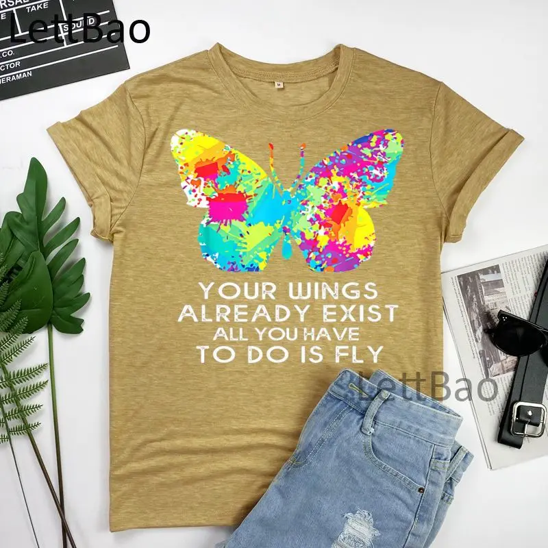 

Monarch Butterflies Butterfly Harajuku T Shirt Novelty Cool Summer Streetwear Casual Women Funny Ulzzang T-shirts Tops Tees
