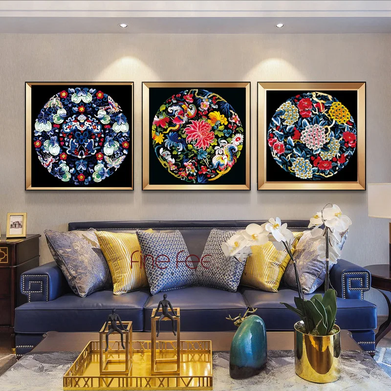 Китайский Тотем (3) DMC Полный Набор для вышивки сделай сам вышивка крестиком шитье