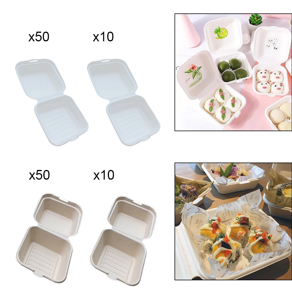 

Clamshell Take Out Food Containers Biodegradable Bagasse Boxes To Go Box