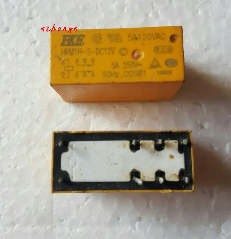 Реле hrm1h s dc12v c двух групп преобразования 8 контактный 5A250VAC g2r 2 12vdc|Реле| |