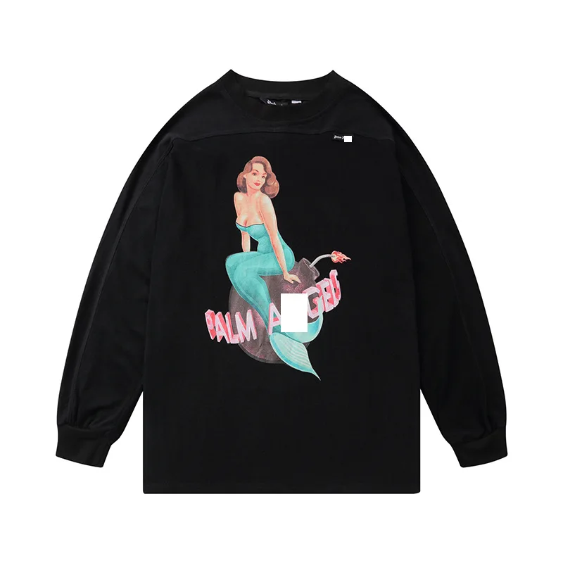 

Palm short sleeve PA angels long sleeve T-shirt
