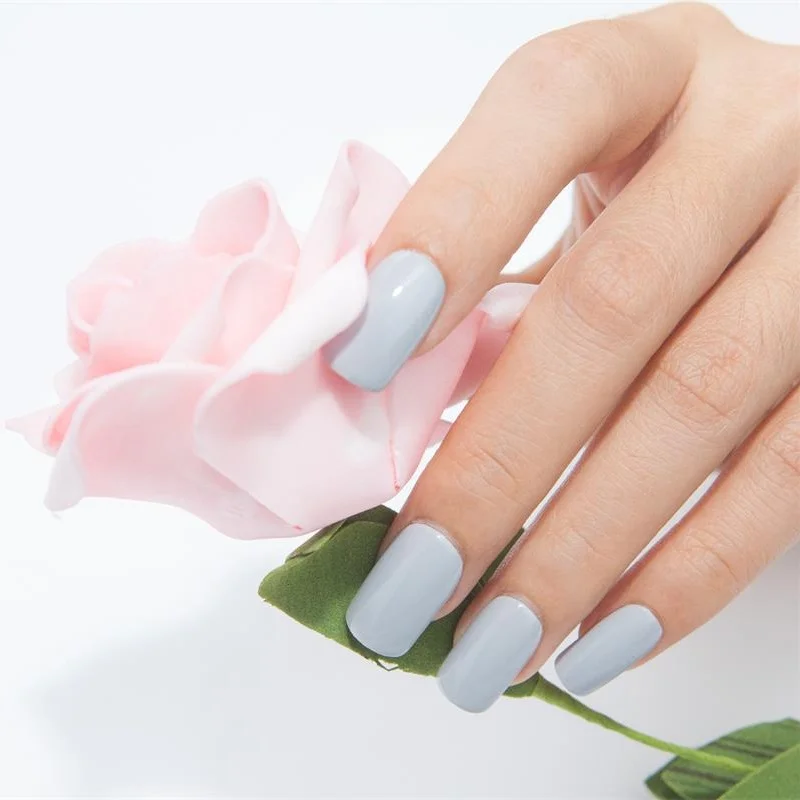 CHARM CHICA лак для ногтей серый телесный синий цвет Гибридный гель удаляющийся