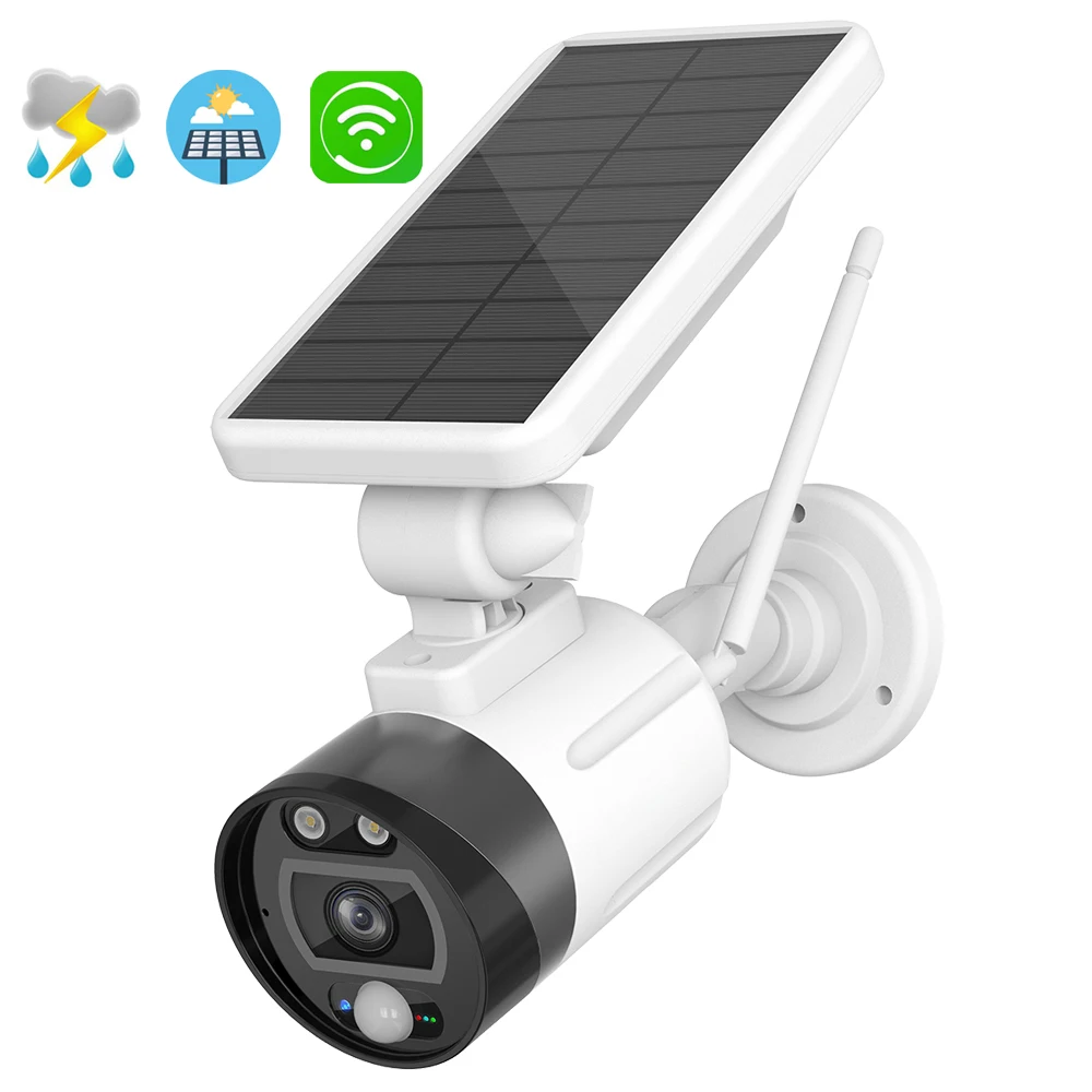 

Wired Free Solar Street wifi 1080P Camera Waterproof IP66 Wireless CCTV HD IP Camera PIR Motion Sensor WiFi Home surveillance
