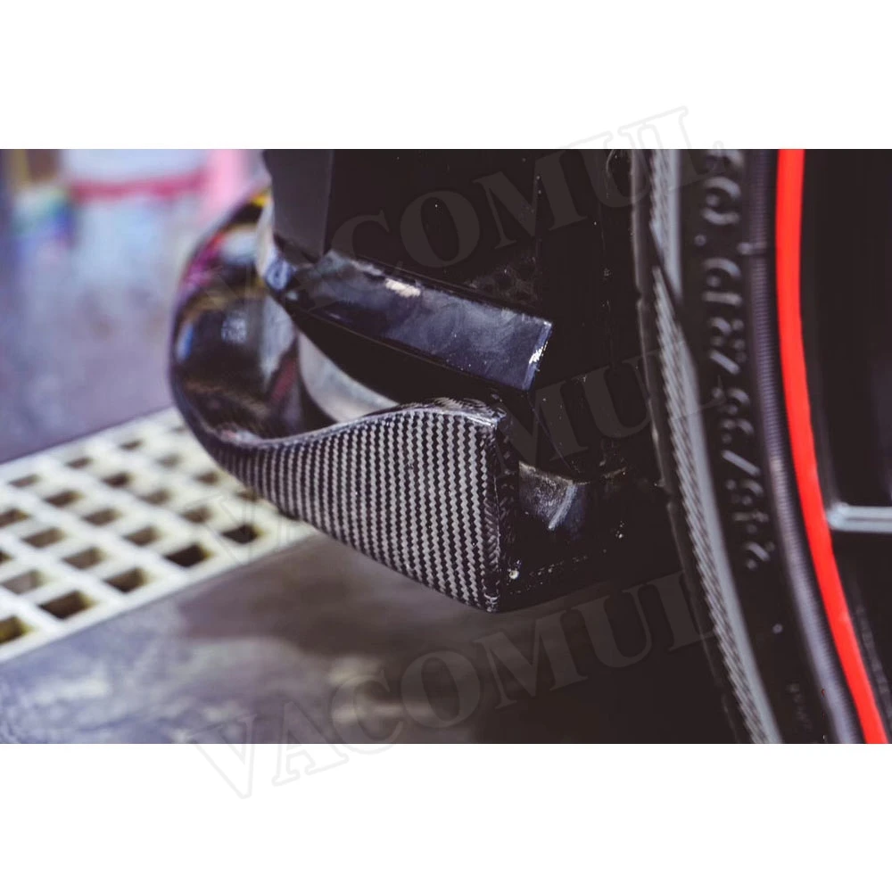 Передний бампер из углеродного волокна спойлер для VW Volkswagen MK7.5 Golf 7 5 GTI 2018 2019 FRP