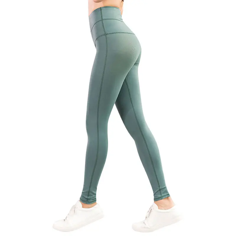 

2020 Autumn Winter Leggings Sports Women Fitness High Waist Women's Running Exercise Stretch Belly Yoga Pants Fitness Trousers
