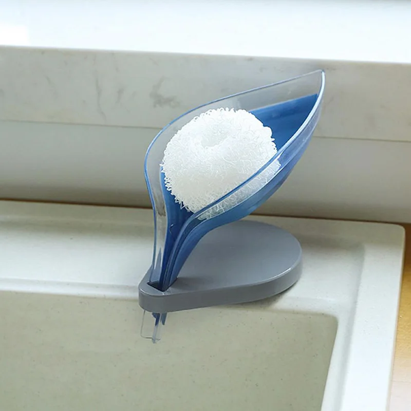 

Leaf Shape Soap BoxKitchen Supplies Bathroom Gadgets Bathroom Soap Holder Dish Storage Plate Tray Bathroom Soap Holder Case