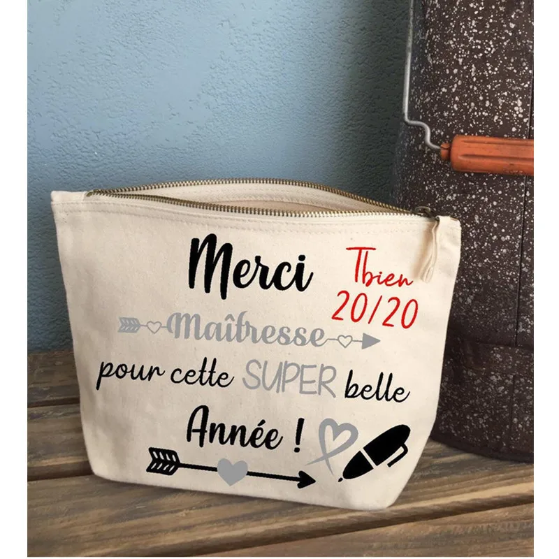 Персонализированная косметичка на любом языке свадебный набор сумок для