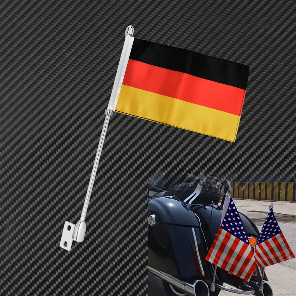 Багажная стойка для мотоцикла крепление флага задняя сторона индийского шефа