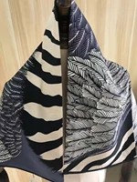 2021 new arrival fashion elegant brand horse 100 silk scarf 9090 cm square shawl twill wrap for women lady girl