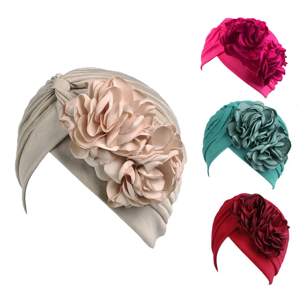 Шапка бини женская в стиле Бохо облегающая шапка шарф тюрбан головной убор