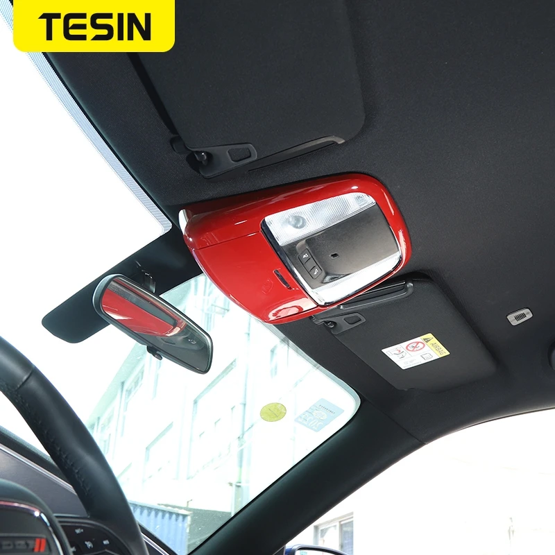 TESIN автомобильная крыша светильник ПА для чтения декоративная крышка наклейки