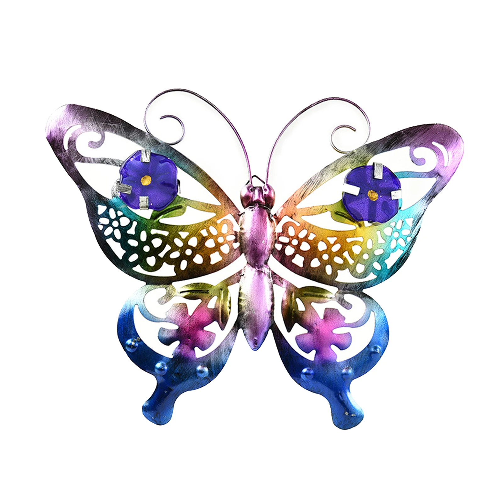 

Metal Butterfly Wall Art ing Sculpture Figurine Statues Garden Decor