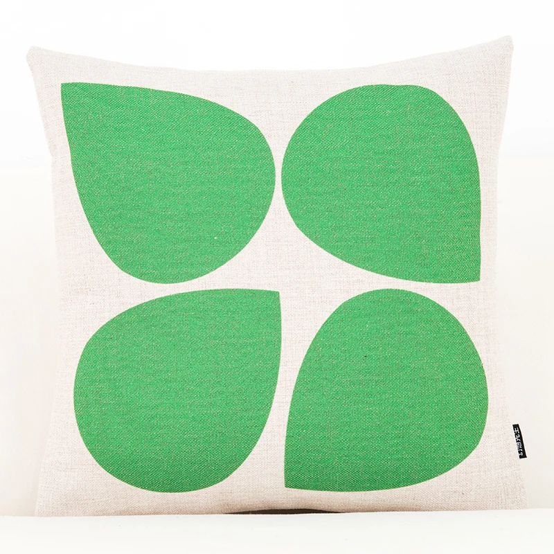 Домашние декоративные подушки наволочка для с геометрическим рисунком оленя