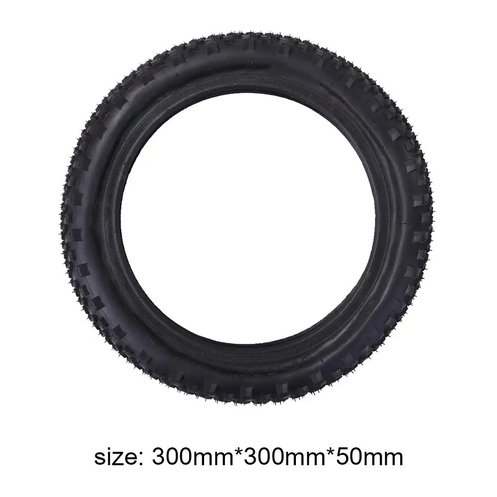 

12x1.9 Explosion-proof Outer Tires Environmentally Friendly Rubber Injection Skateboard Outer Wheel Tyre for K1243 Scooter