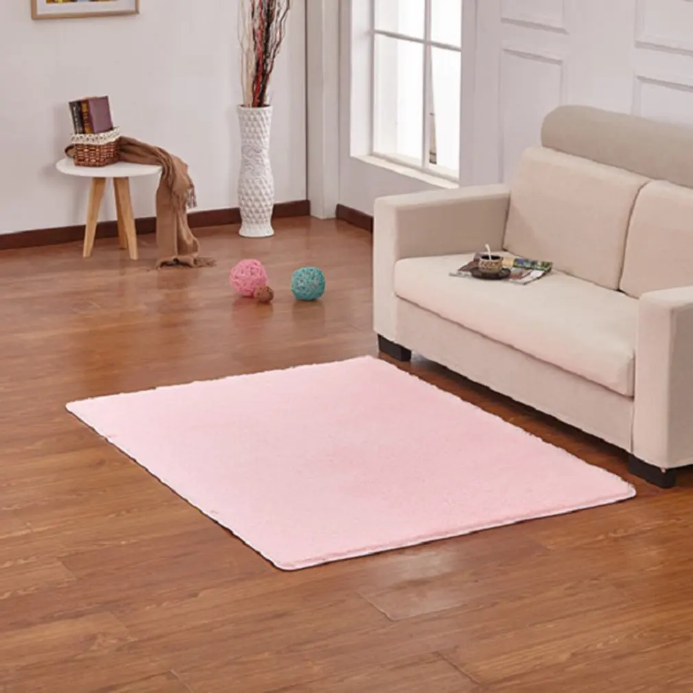 Большой размер мягкие пушистые коврики противоскользящие лохматые Коврики для