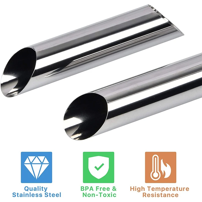 30 шт. формы из нержавеющей стали форма для крема рога торта выпечки