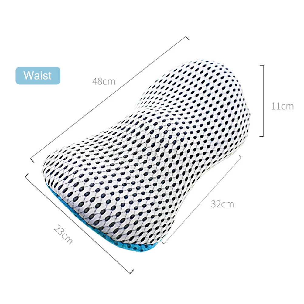 

Car Headrest Neck Pillow Support Lumbar Back Pillow Memory Foam Universal Head Back Support Cushion Car Interior Accessories