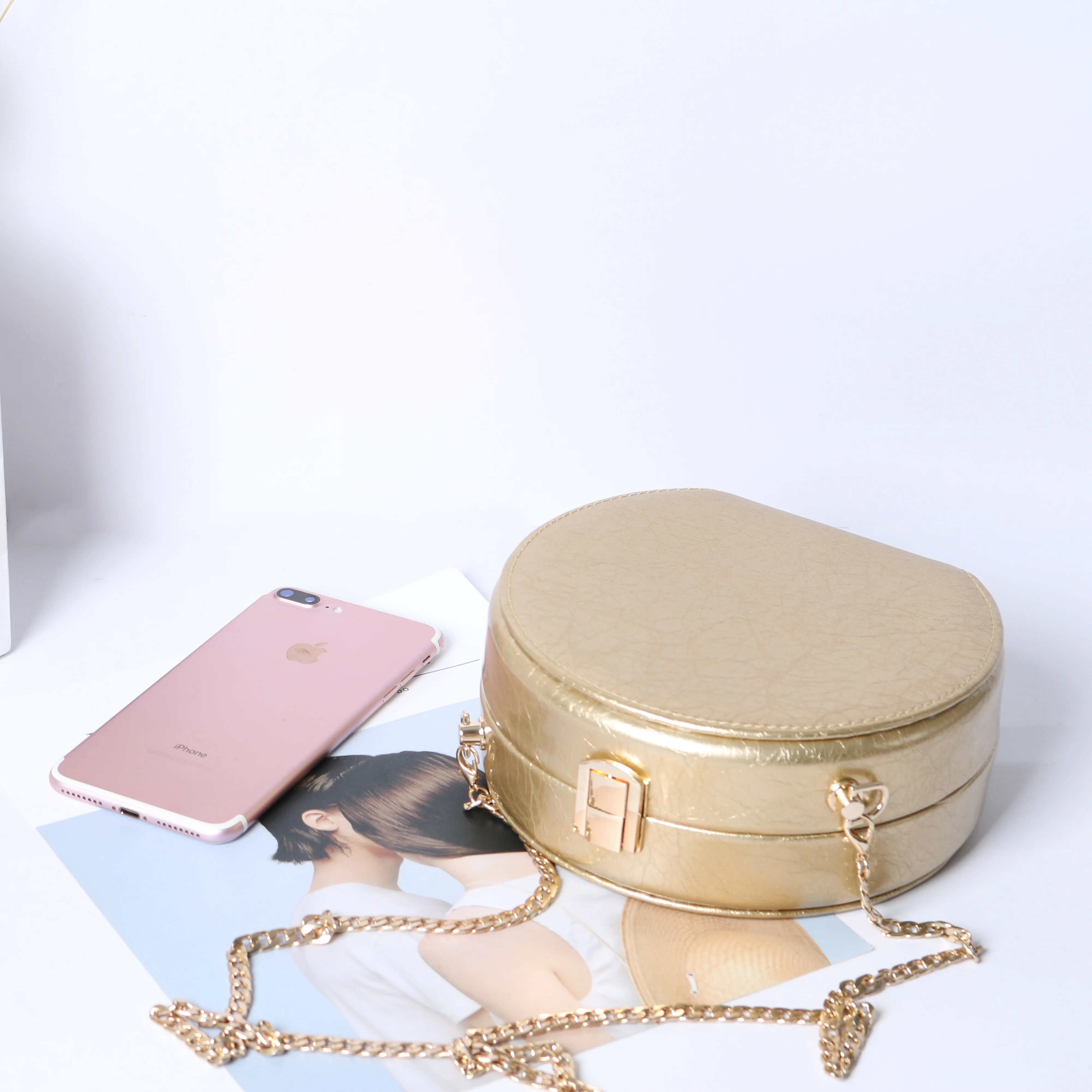 Женская вечерняя сумка через плечо клатч для невесты вечеринки выпускного