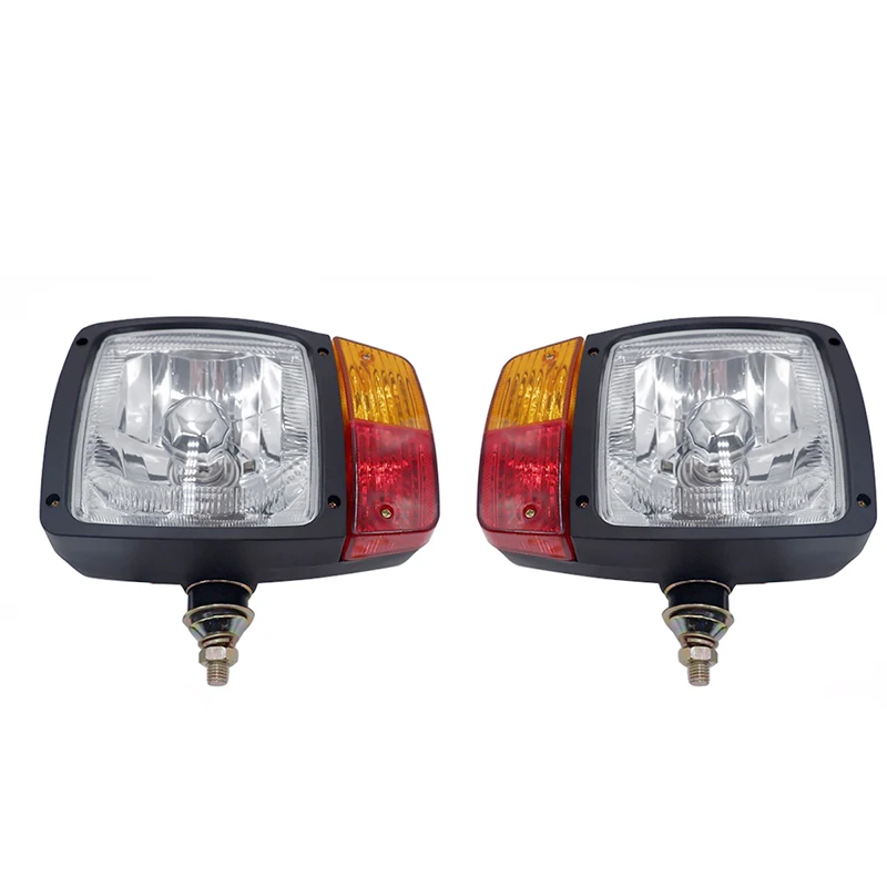 

Universal LED Turn Signal Indicator Work Light Headlights for Tractor Trailer Excavator Truck