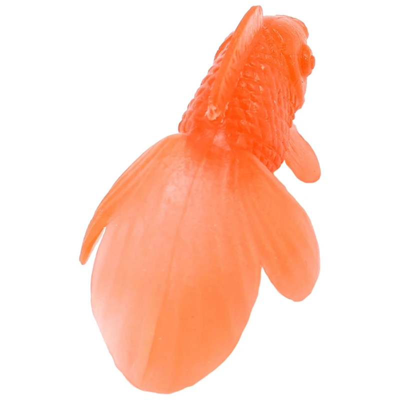 

10 Pcs/Lot Soft Rubber Gold Fish Baby Bath Toys Small Plastic Simulation Small Goldfish Water Toy Fun Kids Swimming Beach Toys