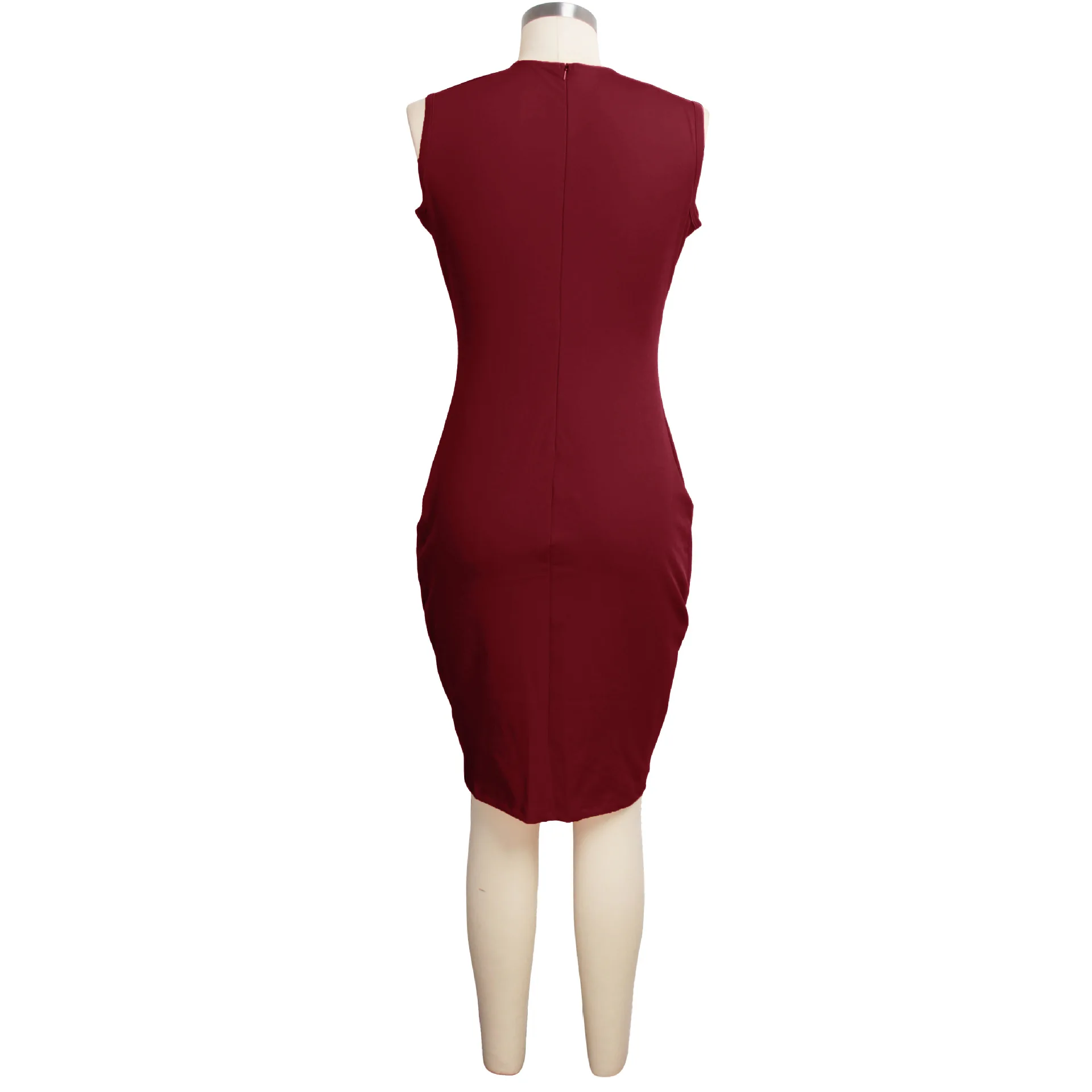 

Sexy Fashionable Summer Pleated Dress