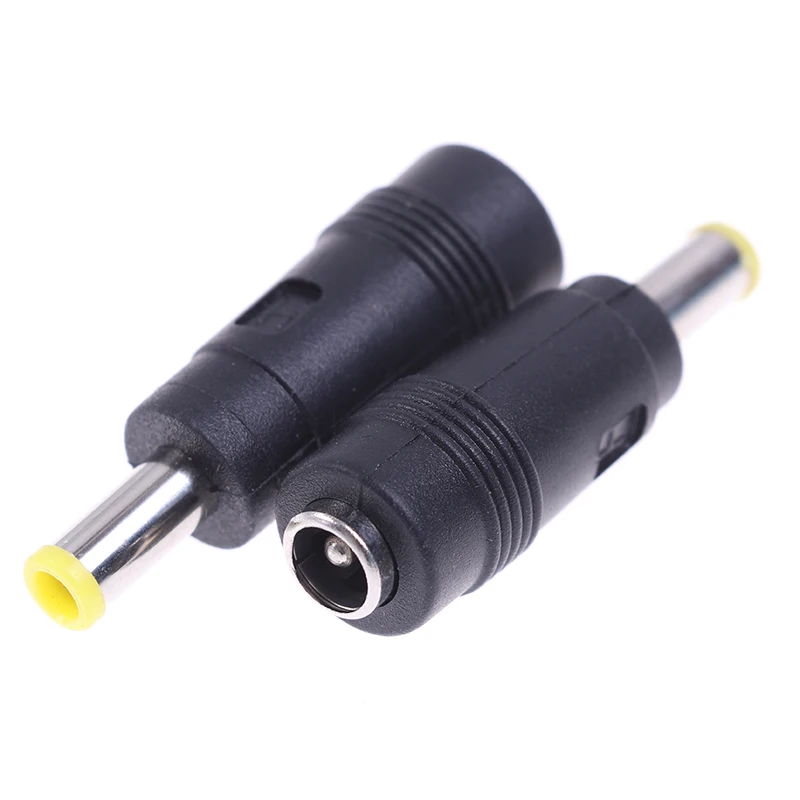 

2Pcs 5.5x2.1mm Female to 5.5x3.0mm Male DC Power Connector Adapter Laptop